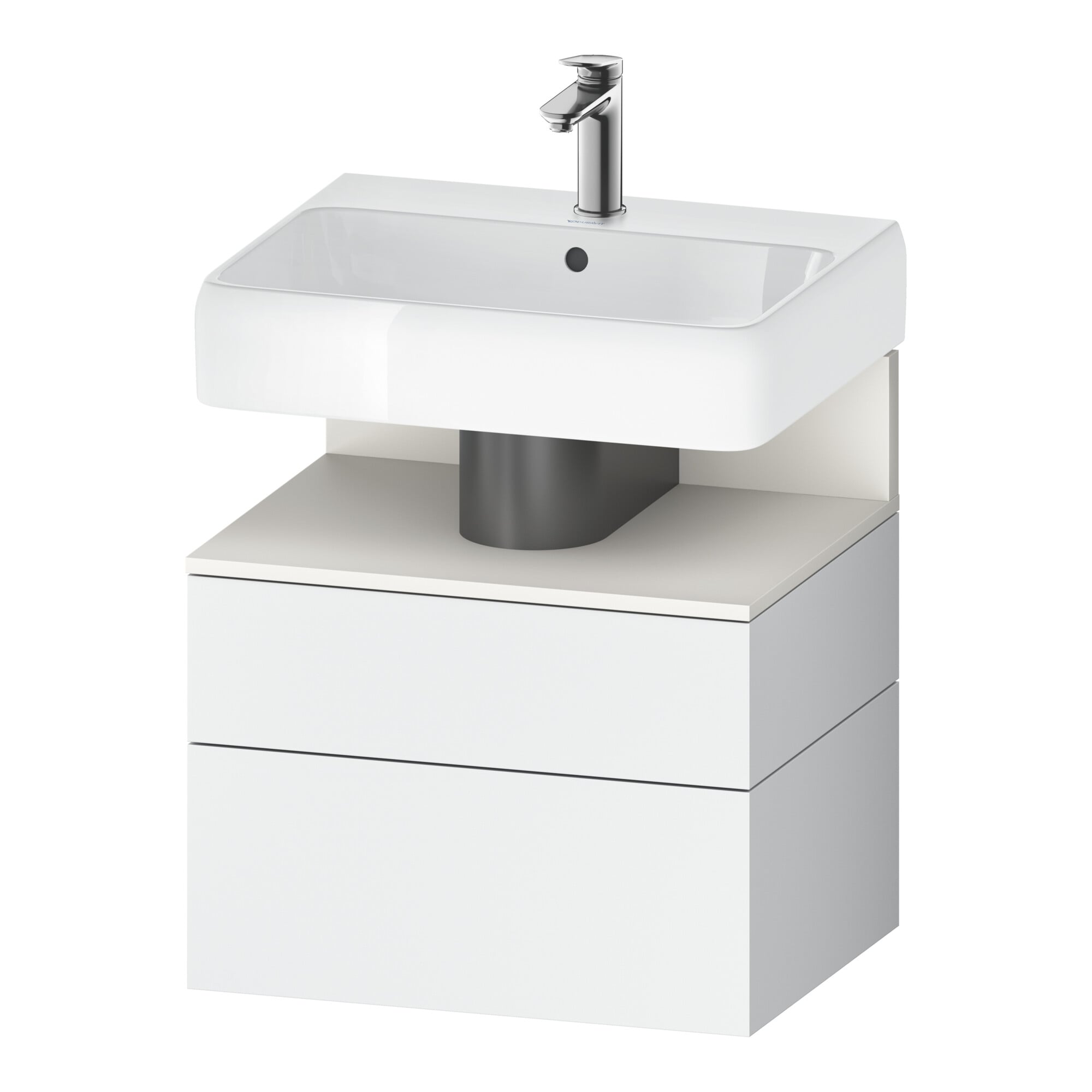 Duravit Waschtischunterschrank Qatego 59x47x59cm, w m/we m, 1 Kast, 1 Ausz.