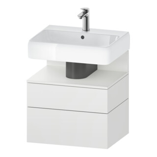 Duravit Waschtischunterschrank Qatego 59x47x59cm, we ma, 1 Schubkast., 1 Ausz.