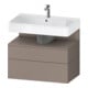 Duravit Waschtischunterschrank Qatego 79x47x59cm, ba m, 1 Kast, m Nischenb