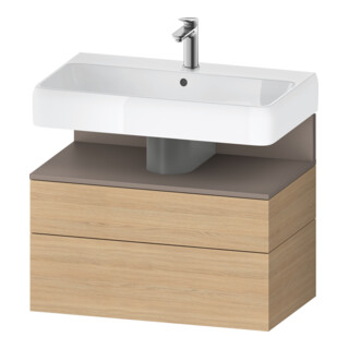 Duravit Waschtischunterschrank Qatego 79x47x59cm, ba m/E N, 1 Kast, m Nischenb