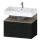 Duravit Waschtischunterschrank Qatego 79x47x59cm, ba m/E s, 1 Kast, m Nischenb-1