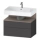 Duravit Waschtischunterschrank Qatego 79x47x59cm, ba m/Gr m, 1 Kast, 1 Ausz.-1