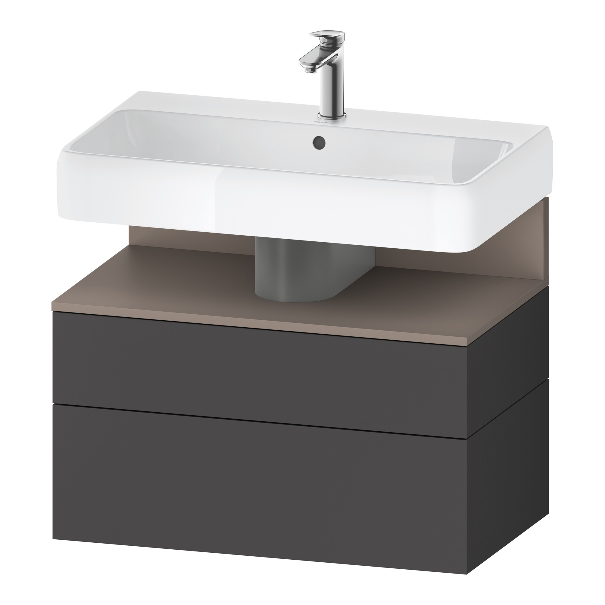 Duravit Waschtischunterschrank Qatego 79x47x59cm, ba m/Gr m, 1 Kast, m B