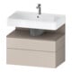 Duravit Waschtischunterschrank Qatego 79x47x59cm, ba m/ta m, 1 Kast, 1 Ausz.-1