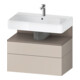 Duravit Waschtischunterschrank Qatego 79x47x59cm, ba m/ta m, 1 Kast, m B-1