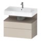 Duravit Waschtischunterschrank Qatego 79x47x59cm, ba m/ta m, 1 Kast, m B-1