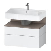 Duravit Waschtischunterschrank Qatego 79x47x59cm, ba m/we m, 1 Kast, 1 Ausz.