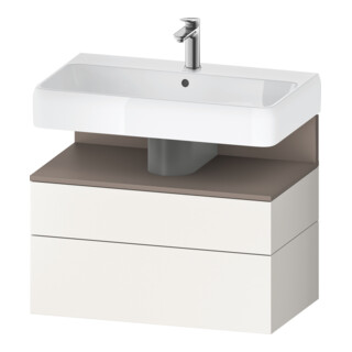 Duravit Waschtischunterschrank Qatego 79x47x59cm, ba m/we m, 1 Kast, 1 Ausz.