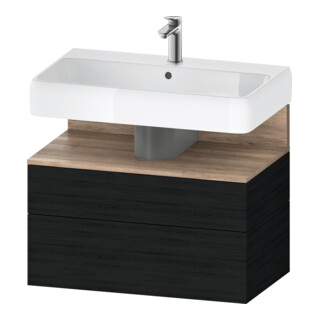 Duravit Waschtischunterschrank Qatego 79x47x59cm, E Ma/E s, 1 Kast, m Nischenb