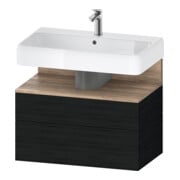 Duravit Waschtischunterschrank Qatego 79x47x59cm, E Ma/E s, 1 Kast, m Nischenb