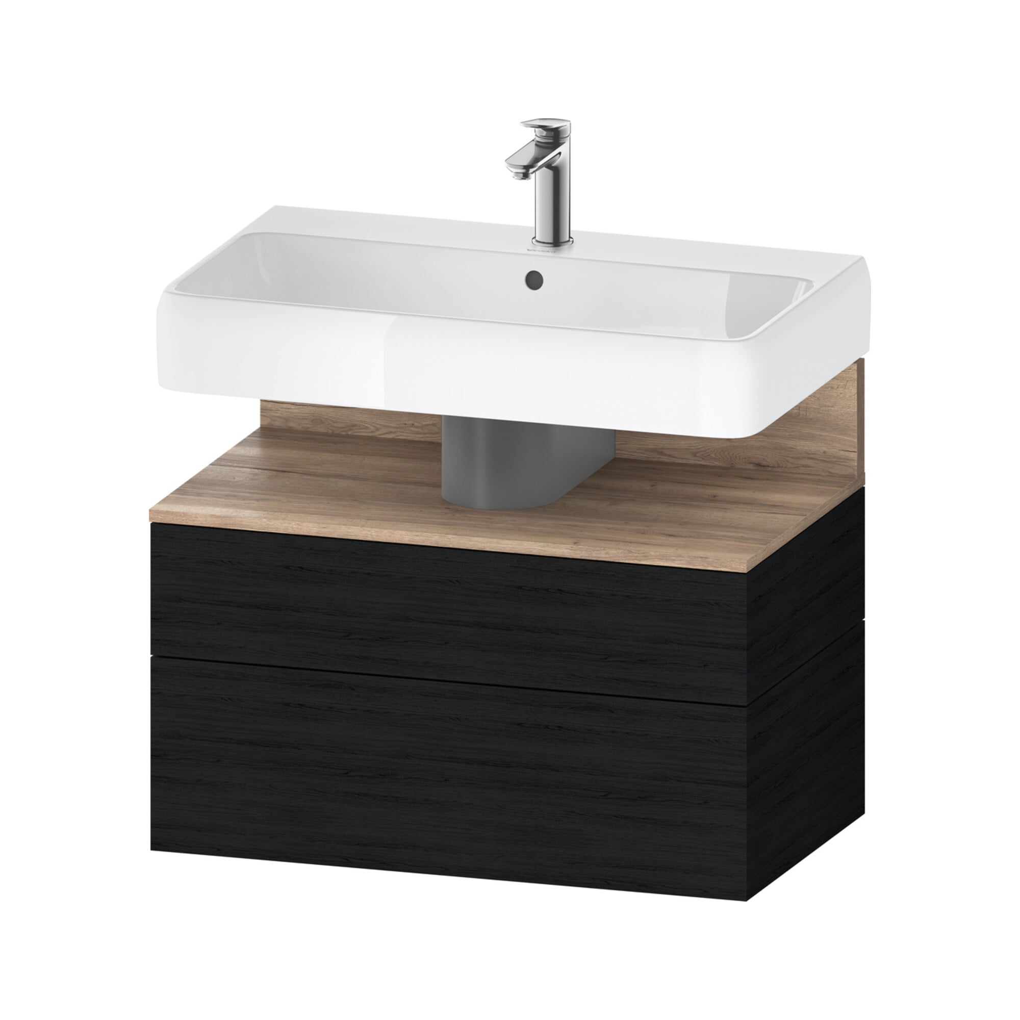 Duravit Waschtischunterschrank Qatego 79x47x59cm, E Ma/E s, 1 Kast, m Nischenb
