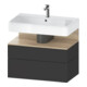 Duravit Waschtischunterschrank Qatego 79x47x59cm, E Ma/Gra m, 1 Kast, m B-1