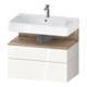 Duravit Waschtischunterschrank Qatego 79x47x59cm, E Ma/w g, 1 Kast, m Nischenb-1