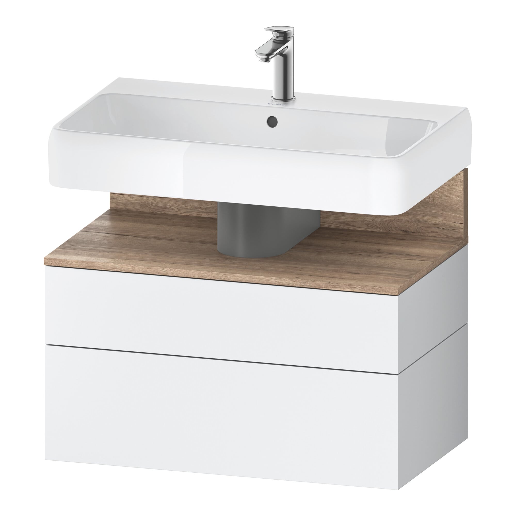 Duravit Waschtischunterschrank Qatego 79x47x59cm, E Ma/w m, 1 Kast, m Nischenb