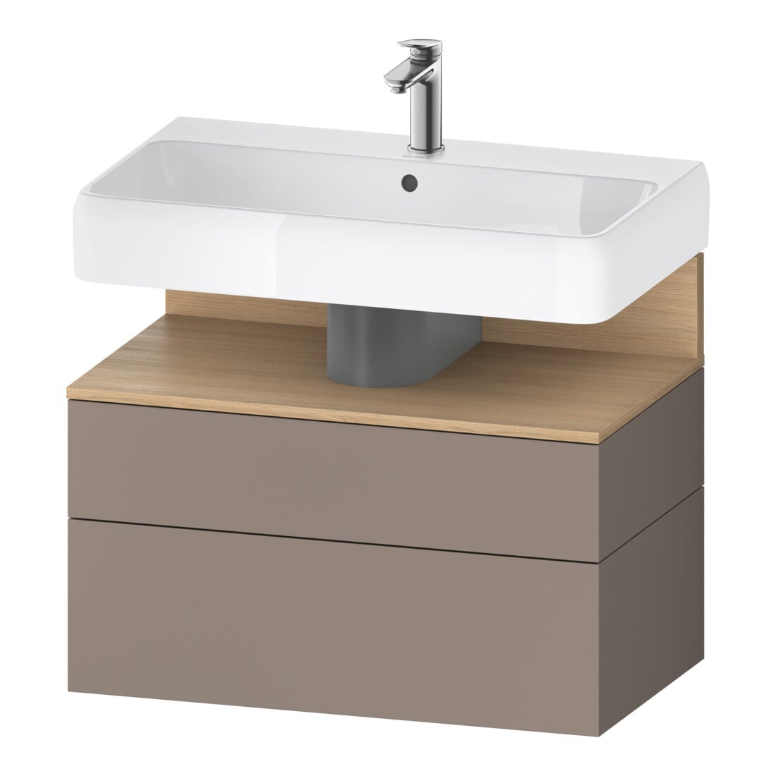 Duravit Waschtischunterschrank Qatego 79x47x59cm, E na/b m, 1 Kast, 1 Ausz.