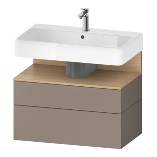 Duravit Waschtischunterschrank Qatego 79x47x59cm, E na/b m, 1 Kast, m Nischenb