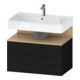 Duravit Waschtischunterschrank Qatego 79x47x59cm, E Na/E s, 1 Kast, m Nischenb-1