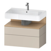 Duravit Waschtischunterschrank Qatego 79x47x59cm, E na/tau m, 1 Kast, m B