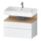 Duravit Waschtischunterschrank Qatego 79x47x59cm, E na/we m, 1 Kast, m B-1