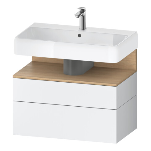 Duravit Waschtischunterschrank Qatego 79x47x59cm, E na/we m, 1 Kast, m B