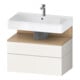 Duravit Waschtischunterschrank Qatego 79x47x59cm, E na/we m, 1 Kast, m B