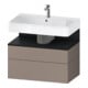 Duravit Waschtischunterschrank Qatego 79x47x59cm, E sw/Bas m, 1 Kast, 1 Ausz.-1