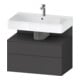 Duravit Waschtischunterschrank Qatego 79x47x59cm, gra m, 1 Kast, m Nischenb-1