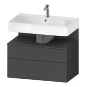 Duravit Waschtischunterschrank Qatego 79x47x59cm, gra m, 1 Kast, m Nischenb