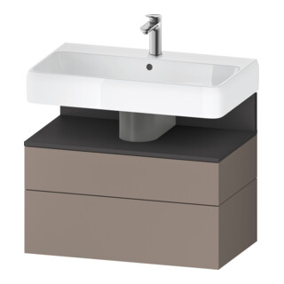 Duravit Waschtischunterschrank Qatego 79x47x59cm, gra m/ba m, 1 Kast, m B