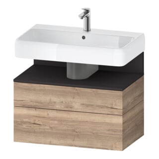 Duravit Waschtischunterschrank Qatego 79x47x59cm, gra m/E ma, 1 Kast, m B