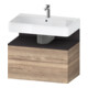Duravit Waschtischunterschrank Qatego 79x47x59cm, gra m/E ma, 1 Kast, m B-1