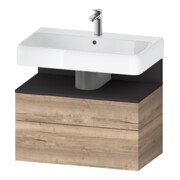 Duravit Waschtischunterschrank Qatego 79x47x59cm, gra m/E ma, 1 Kast, m B
