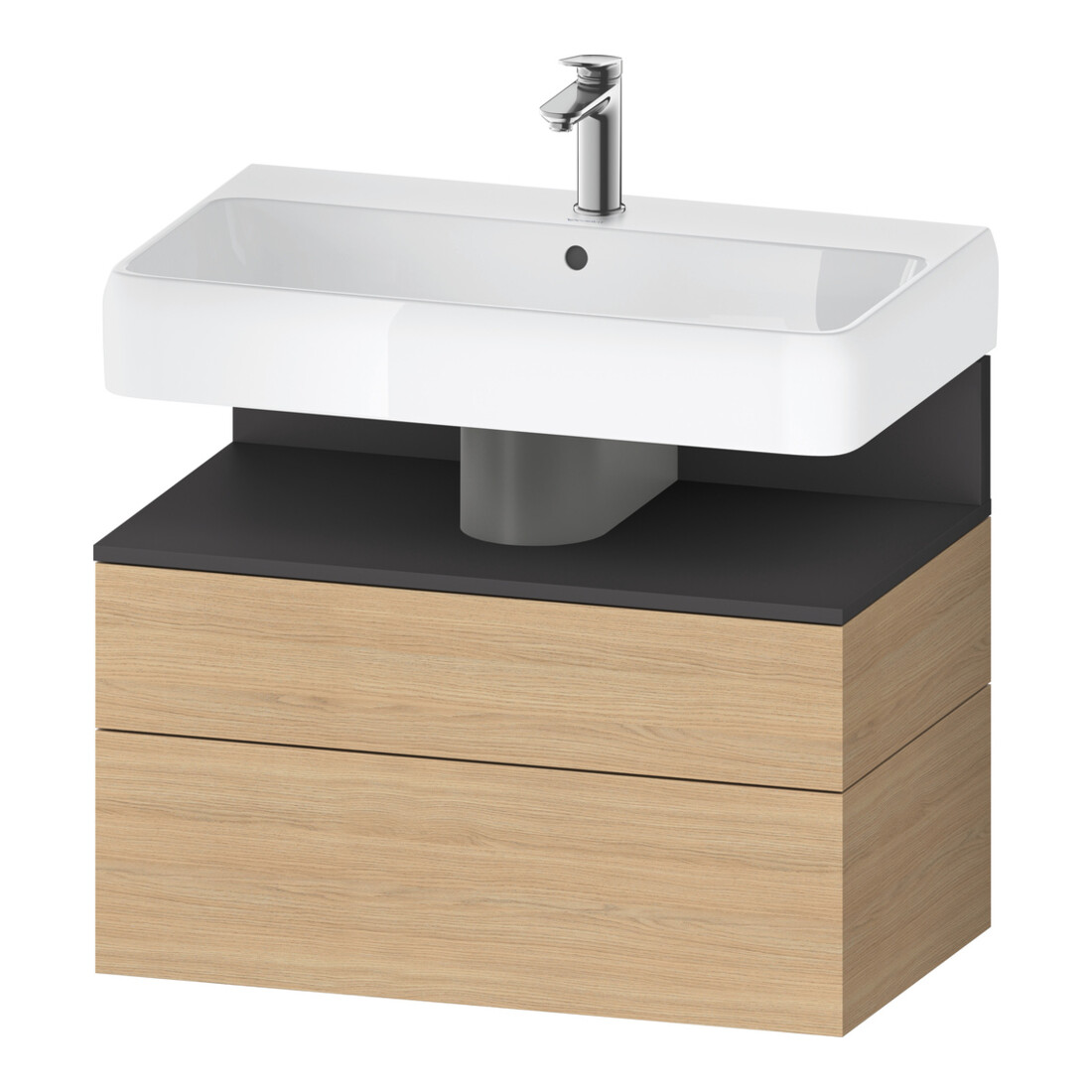 Duravit Waschtischunterschrank Qatego 79x47x59cm, gra m/E N, 1 Kast, m B