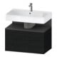 Duravit Waschtischunterschrank Qatego 79x47x59cm, gra m/E s, 1 Kast, 1 Ausz.-1