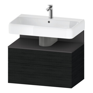 Duravit Waschtischunterschrank Qatego 79x47x59cm, gra m/E s, 1 Kast, m B