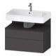 Duravit Waschtischunterschrank Qatego 79x47x59cm, gra m/Gr m, 1 Kast, m B-1