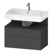 Duravit Waschtischunterschrank Qatego 79x47x59cm, gra m/Gr m, 1 Kast, m B