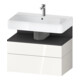 Duravit Waschtischunterschrank Qatego 79x47x59cm, gra m/we g, 1 Kast, 1 Ausz.-1