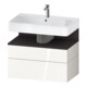 Duravit Waschtischunterschrank Qatego 79x47x59cm, gra m/we g, 1 Kast, 1 Ausz.-1