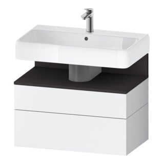 Duravit Waschtischunterschrank Qatego 79x47x59cm, gra m/we m, 1 Kast, m B