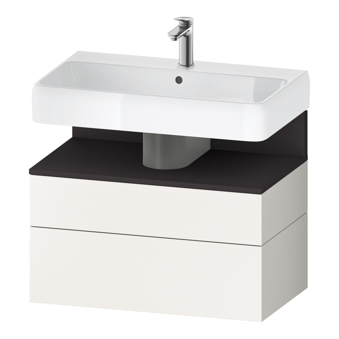 Duravit Waschtischunterschrank Qatego 79x47x59cm, gra m/we m, 1 Kast, m B