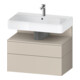 Duravit Waschtischunterschrank Qatego 79x47x59cm, T m, 1 Kast, m Nischenb-1