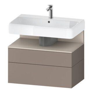 Duravit Waschtischunterschrank Qatego 79x47x59cm, T m/ba m, 1 Kast, 1 Ausz.