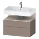 Duravit Waschtischunterschrank Qatego 79x47x59cm, T m/ba m, 1 Kast, 1 Ausz.-1