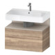 Duravit Waschtischunterschrank Qatego 79x47x59cm, T m/E ma, 1 Kast, m Nischenb-1