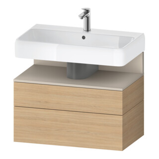 Duravit Waschtischunterschrank Qatego 79x47x59cm, T m/E N, 1 Kast, m Nischenb