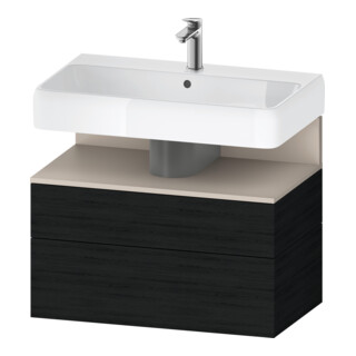 Duravit Waschtischunterschrank Qatego 79x47x59cm, T m/E s, 1 Kast, 1 Ausz.