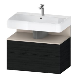 Duravit Waschtischunterschrank Qatego 79x47x59cm, T m/E s, 1 Kast, m Nischenb
