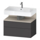 Duravit Waschtischunterschrank Qatego 79x47x59cm, T m/Gr m, 1 Kast, 1 Ausz.-1