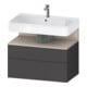 Duravit Waschtischunterschrank Qatego 79x47x59cm, T m/Gr m, 1 Kast, m Nischenb-1